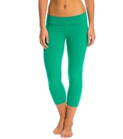 Beyond Yoga Back Gathered Yoga Capris 38 Beyond Yoga Back Gathered Yoga Capris -Pranty Yoga Shop 1740928253987 brightemerald 2a