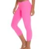 Beyond Yoga Back Gathered Yoga Capris Shocking Pink -Pranty Yoga Shop 1740929368099 shockingpink 2a