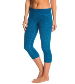 Beyond Yoga Spacedye Yoga Capris True Navy/Aquatic Blue