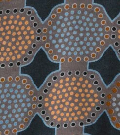 Yak & Yeti Journey Print Front Slit Maxi -Pranty Yoga Shop 1741142294563 grayolive 4a