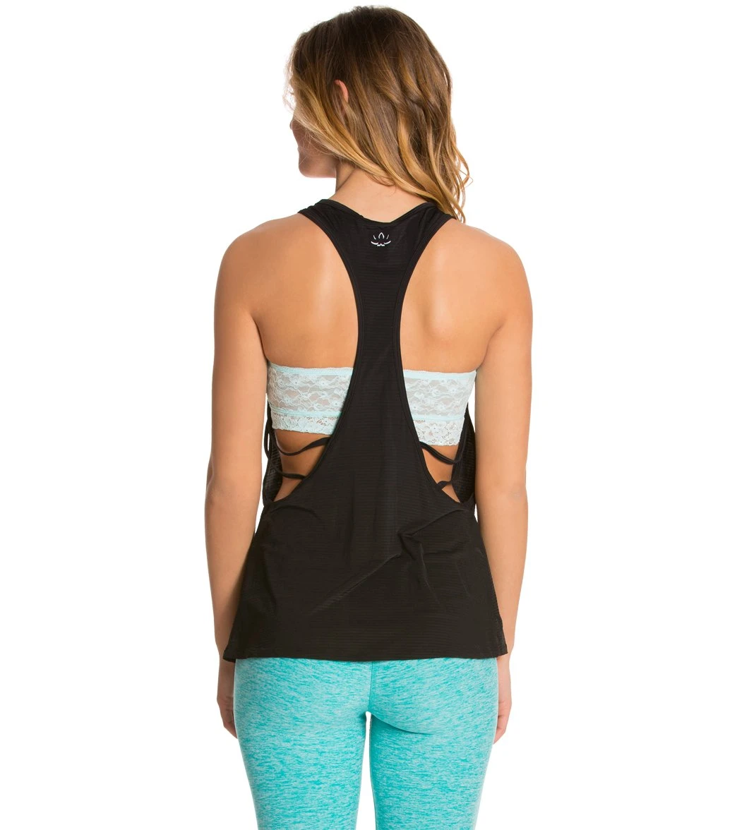 Beyond Yoga Blurred Lines Tank Top Black 4 Beyond Yoga Blurred Lines Tank Top Black - Image 2