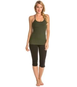 Beyond Yoga Slim Racerback Yoga Tank Top Wintergreen -Pranty Yoga Shop 1741299580963 wintergreen 4a