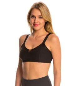 Beyond Yoga Quilted Mesh Lined Yoga Sports Bra -Pranty Yoga Shop 1741408043043 black 2a