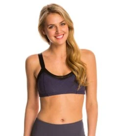 Beyond Yoga Quilted Mesh Lined Yoga Sports Bra -Pranty Yoga Shop 1741408337955 navy