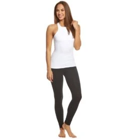 Beyond Yoga Supplex Under Lock And Keyhole Yoga Tank Top White -Pranty Yoga Shop 1741534429219 white 4a