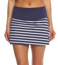 Beyond Yoga Kate Spade Sailing Stripe High Waisted Skort
