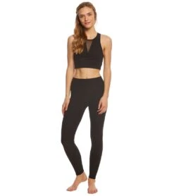 Beyond Yoga Can't Quilt Yoga High Waisted Yoga Leggings -Pranty Yoga Shop 1741570900003 jetblack 4a