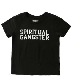 Spiritual Gangster Toddler SG Varsity Yoga Tee -Pranty Yoga Shop 1741572997155 black 1a