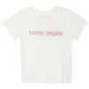 Spiritual Gangster Toddler Girls Teeny Yogini Tee Cream