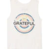 Spiritual Gangster Kids Girls Grateful Muscle Tank Cream -Pranty Yoga Shop 1741600587811 cream 1