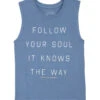 Spiritual Gangster Kids Girls Follow Soul Muscle Tank