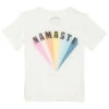 Spiritual Gangster Kids Girls Namaste Rainbow Tee Cream 1 Spiritual Gangster Kids Girls Namaste Rainbow Tee Cream -Pranty Yoga Shop 1741601341475 cream