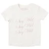 Spiritual Gangster Kids Stay Wild Cursive Tee -Pranty Yoga Shop 1741628440611 stardust 1a