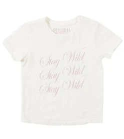 Spiritual Gangster Kids Stay Wild Cursive Tee