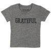 Spiritual Gangster Kids Grateful Tee Heather Grey -Pranty Yoga Shop 1741629358115 heathergrey