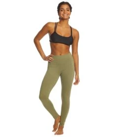 Balance Collection Basic High Waisted Yoga Leggings Lichen Green -Pranty Yoga Shop 1741715275811 lichengreen 4a