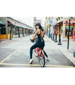 Everyday Yoga Radiant Solid Strappy Back Long Leotard 28" -Pranty Yoga Shop 1741745717283 black 6a 1