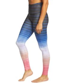 Beyond Yoga Summer Shades High Waisted Long Yoga Leggings Summer Shades