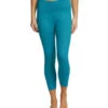 Balance Collection Embossed High Waisted Yoga Capris