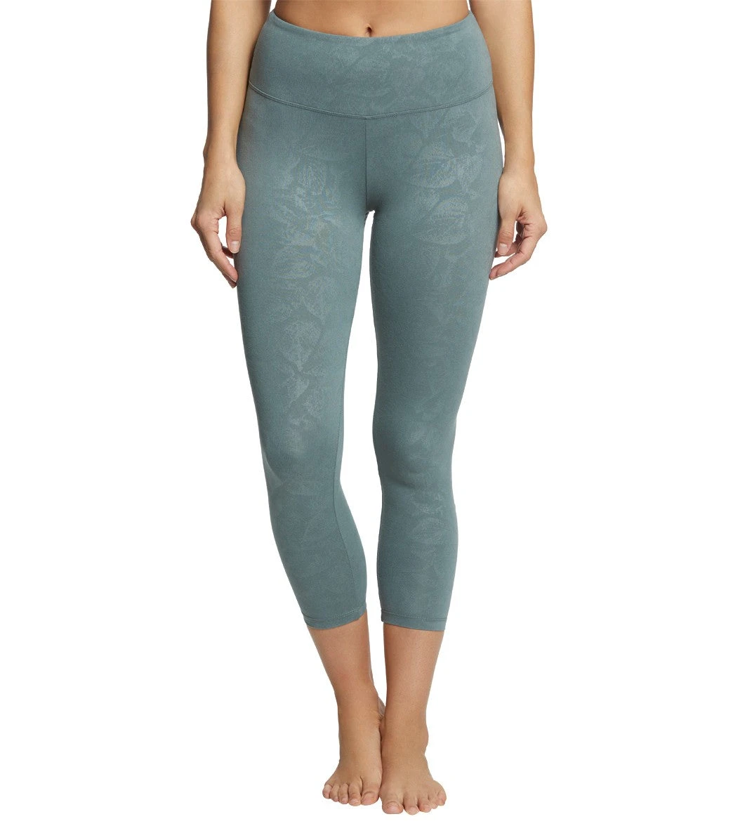 Balance Collection Embossed High Waisted Yoga Capris 15 Balance Collection Embossed High Waisted Yoga Capris - Image 13