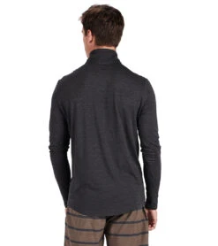Vuori Men's Ease Performance Yoga 1/2 Zip -Pranty Yoga Shop 1741818232867 charcoalheather 3a