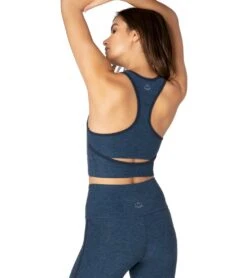 Beyond Yoga Spacedye Slip Open Cropped Yoga Tank Insignia Navy -Pranty Yoga Shop 1741819838499 insignianavy 4a