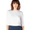 Beyond Yoga Back Out Reversible Cropped Yoga Pullover -Pranty Yoga Shop 1741822132259 white 1a