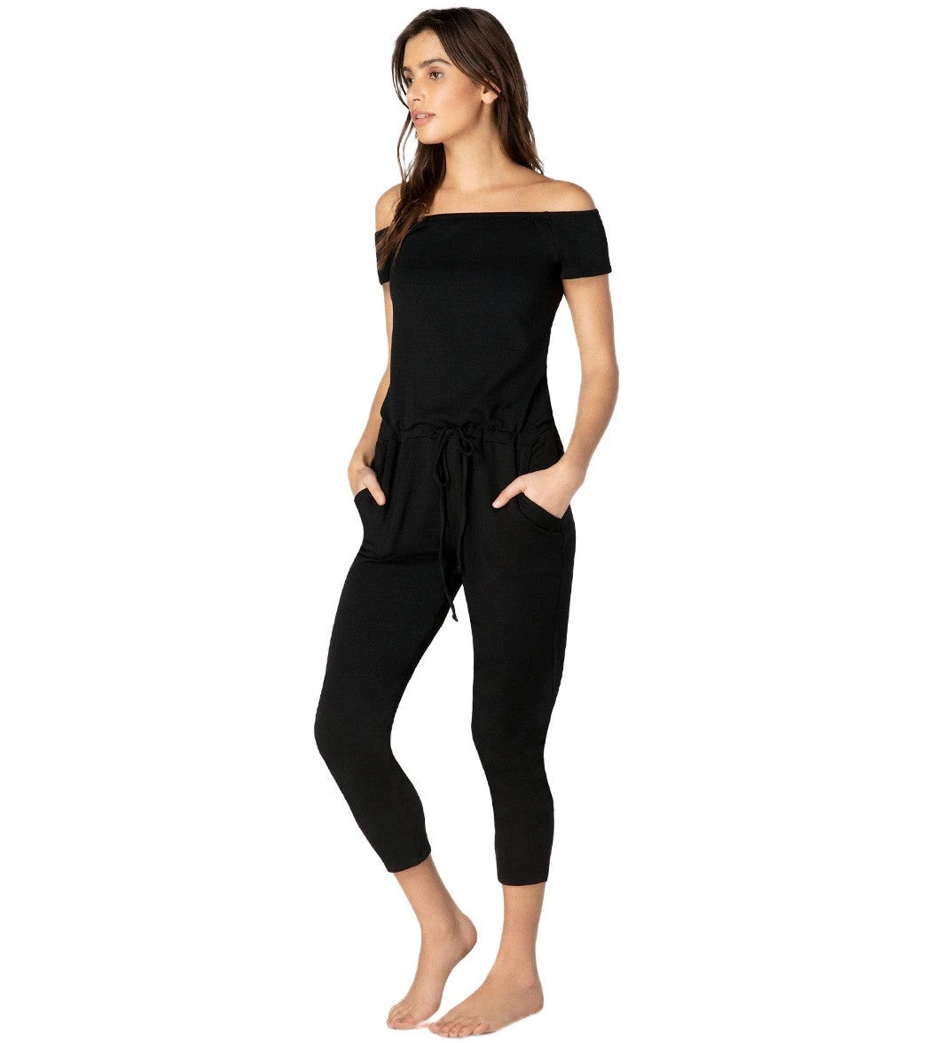 Beyond Yoga Victory 7/8 Yoga Jumpsuit Black 3 Beyond Yoga Victory 7/8 Yoga Jumpsuit Black