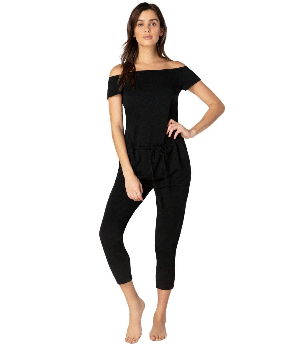 Beyond Yoga Victory 7/8 Yoga Jumpsuit Black 6 Beyond Yoga Victory 7/8 Yoga Jumpsuit Black - Image 4