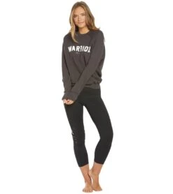 Spiritual Gangster Warrior Classic Crew Pullover Vintage Black -Pranty Yoga Shop 1741828653091 vintageblack 4a