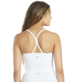 Everyday Yoga Unity Solid Crop Tank White -Pranty Yoga Shop 1741837500451 white