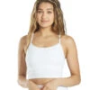 Everyday Yoga Unity Solid Crop Tank White -Pranty Yoga Shop 1741837500451 white 2a