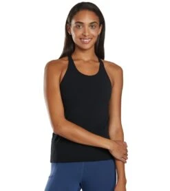 Everyday Yoga Elevated Support Tank -Pranty Yoga Shop 1741837991971 black 2a