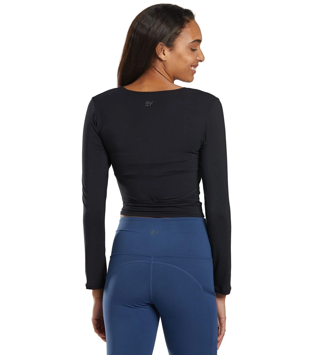 Everyday Yoga Studio To Street Layering Crop Wrap 5 Everyday Yoga Studio To Street Layering Crop Wrap - Image 3