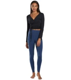 Everyday Yoga Studio To Street Layering Crop Wrap 12 Everyday Yoga Studio To Street Layering Crop Wrap -Pranty Yoga Shop 1741839302691 black 4a