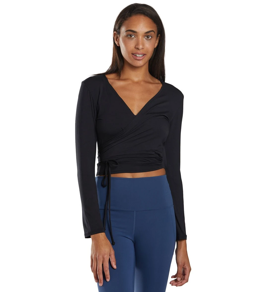 Everyday Yoga Studio To Street Layering Crop Wrap 9 Everyday Yoga Studio To Street Layering Crop Wrap - Image 7