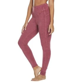 Free People Hybrid Yoga Leggings Dark Pink -Pranty Yoga Shop 1741842972707 darkpink 5a