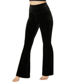 Beyond Yoga Velvet Bell Yoga Pants Black 8 Beyond Yoga Velvet Bell Yoga Pants Black -Pranty Yoga Shop 1741844643875 black 4a