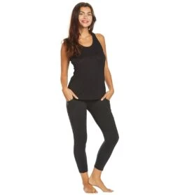Balance Collection Quinn High Waisted Yoga Capris Black -Pranty Yoga Shop 1741844709411 black 4a