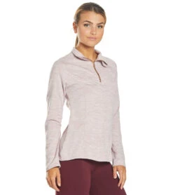Balance Collection 1/4 Zip After Yoga Pullover -Pranty Yoga Shop 1741855260707 heathermauveshadows 2a