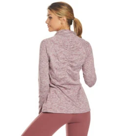 Balance Collection 1/4 Zip After Yoga Pullover -Pranty Yoga Shop 1741855359011 heatheramaranth 3a