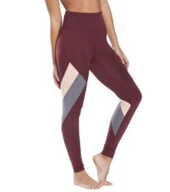 Marika Sunset Yoga Leggings Fig/Quiet Shade