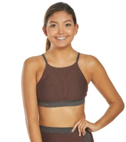 PrAna Elisha Yoga Sports Bra -Pranty Yoga Shop 1745848565795 cocoa 2a