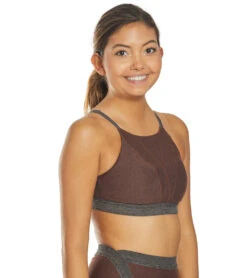 PrAna Elisha Yoga Sports Bra -Pranty Yoga Shop 1745848565795 cocoa 3a