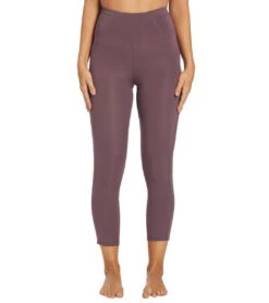 Marika High Waisted Lua Yoga Capris Wild Plum