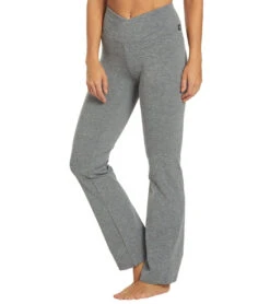 Marika Meditate Boot Cut Yoga Leggings -Pranty Yoga Shop 1749600665635 heatherblack 5a