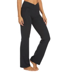 Marika Meditate Boot Cut Yoga Leggings -Pranty Yoga Shop 1749600698403 black 2a