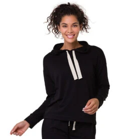 Onzie Divine After Yoga Hoodie Black -Pranty Yoga Shop 1765490491427 black