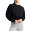 DYI Crop After Yoga Sweatshirt -Pranty Yoga Shop 1765491114019 black 1a