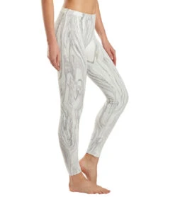 NUX Mesa Hand Dyed Seamless Yoga Leggings Lava Dye